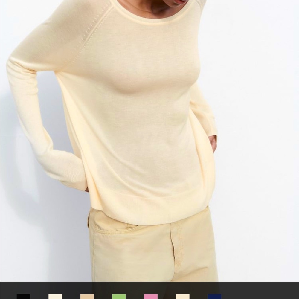 Zara Basic Knit Sweater